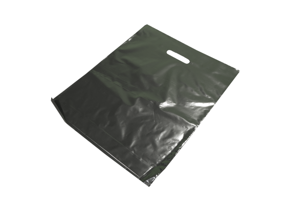 Black Polythene Carrier Bags
