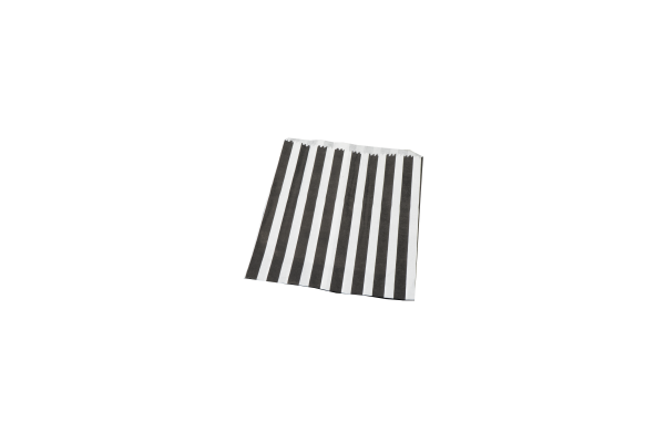 Black and White Stripe Paper Bags