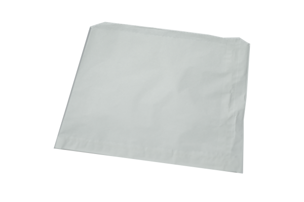 White Grease Resistant Paper Bags