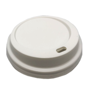 White Ripple Cup Lid 4oz