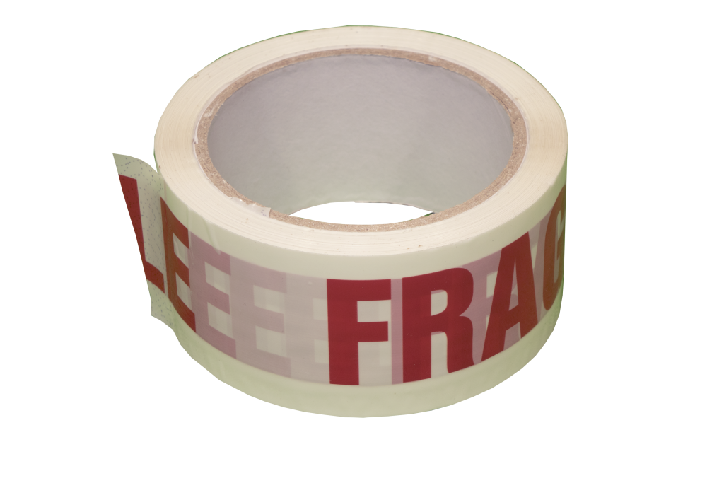 2" Fragile Acrylic Tape 66m/roll DPA Packaging Wholesale Packaging