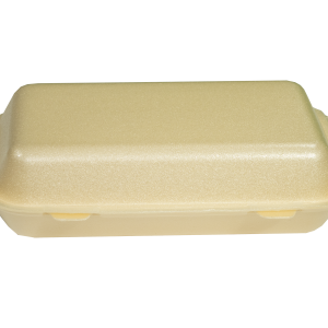 Gold Polystyrene Fish and Chip Box