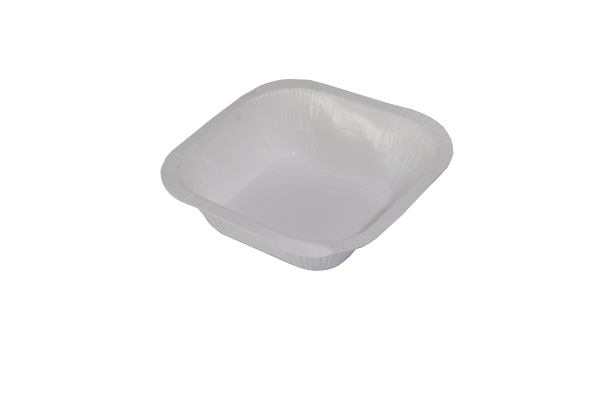 Ovenable White Tray