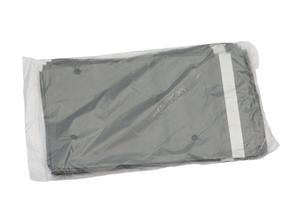 ECONOMY GREY MAIL SACK 6" x 9" + 1.5" x 100 DPA Packaging Wholesale