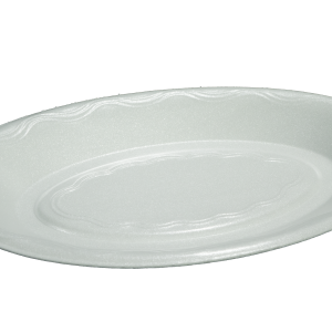 Oval Polystyrene Plate