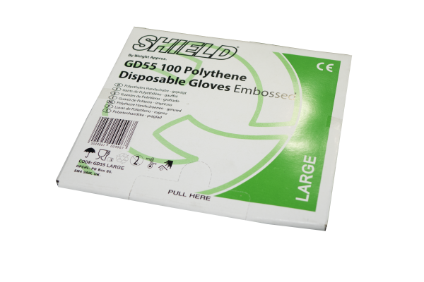 Large Polythene Gloves