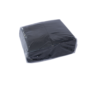 Pop In Slot 2 Ply Black Napkin