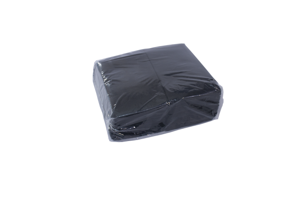 Pop In Slot 2 Ply Black Napkin