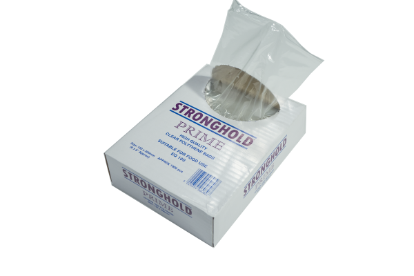 6" x 8" Polythene Bags 200g 1000/box