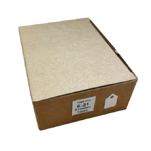 Tie On Tags No21 13mm x 22mm 1000/box