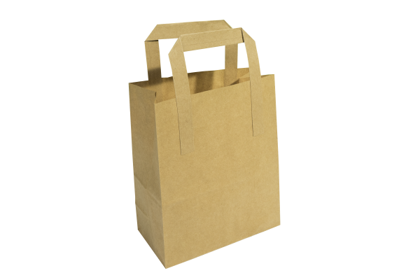 Flat Handle Paper Bags