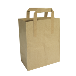 Flat Handle Paper Bags