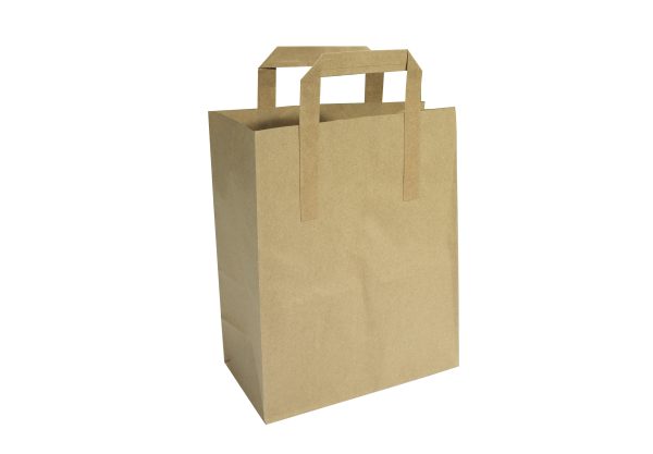 Flat Handle Paper Bags