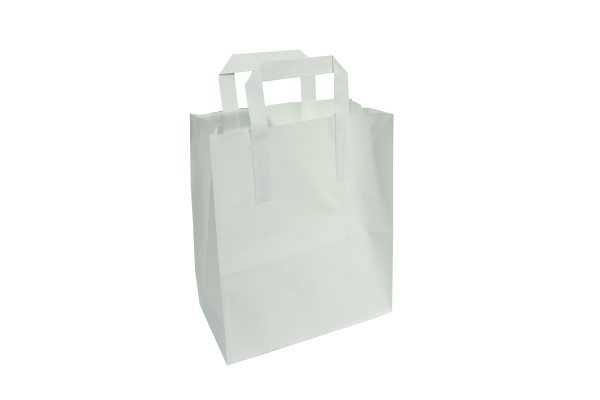 Flat Handle Paper Bags