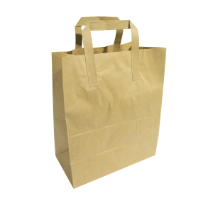 Flat Handle Paper Bags