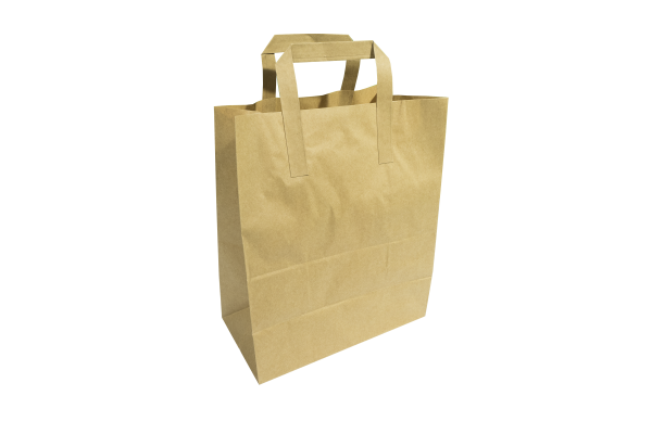 XXL Kraft Flat Handle Paper Bags