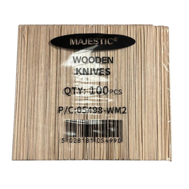 Wooden Knives 100/pack - Image 3