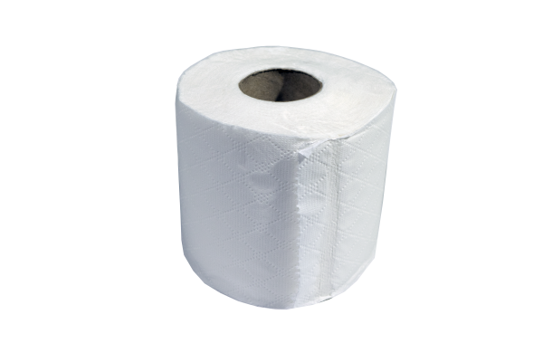 2 Ply White Toilet Roll