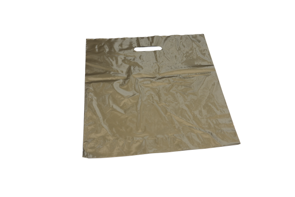 Gold Polythene Carrier bags