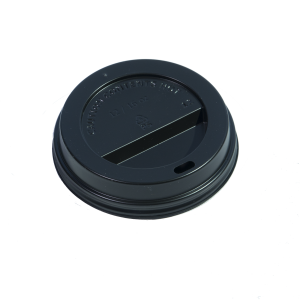 Black Sip Through Lid