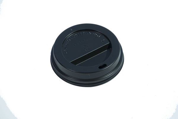 Black Ripple Cup Lid