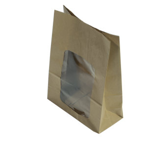 Brown Kraft Window Bags