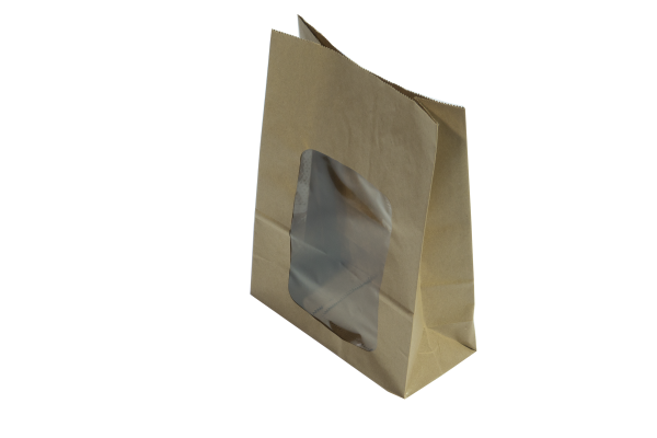 Brown Kraft Window Bags