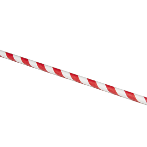 Red and White Paper Straw