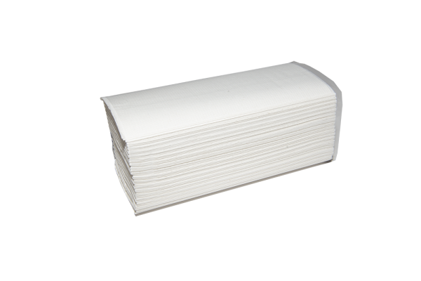 C Fold White Hand Towels