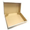 White Plain Corrugated Gateau Box 13" x 8.5" x 2.5"