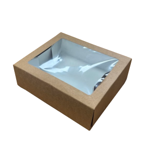 8" x 6.5" x 2.5" Small Window Graze Box 150/box